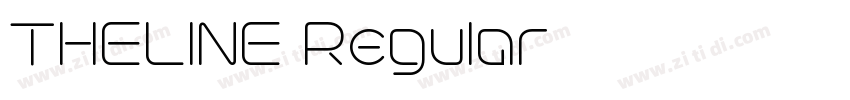 THELINE Regular字体转换
